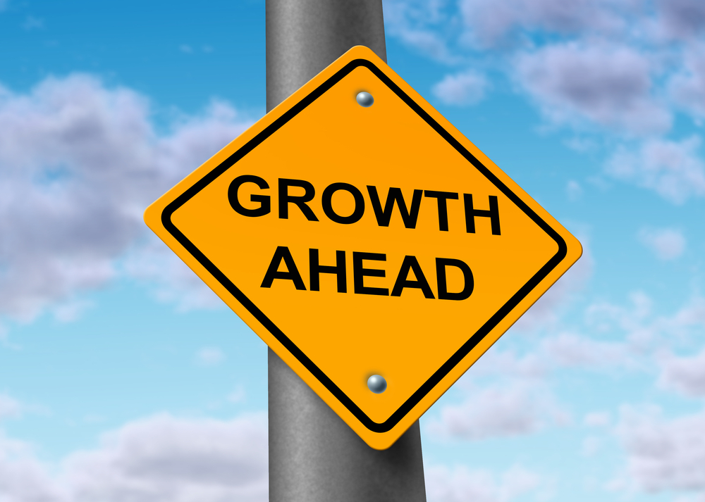 growth ahead sign
